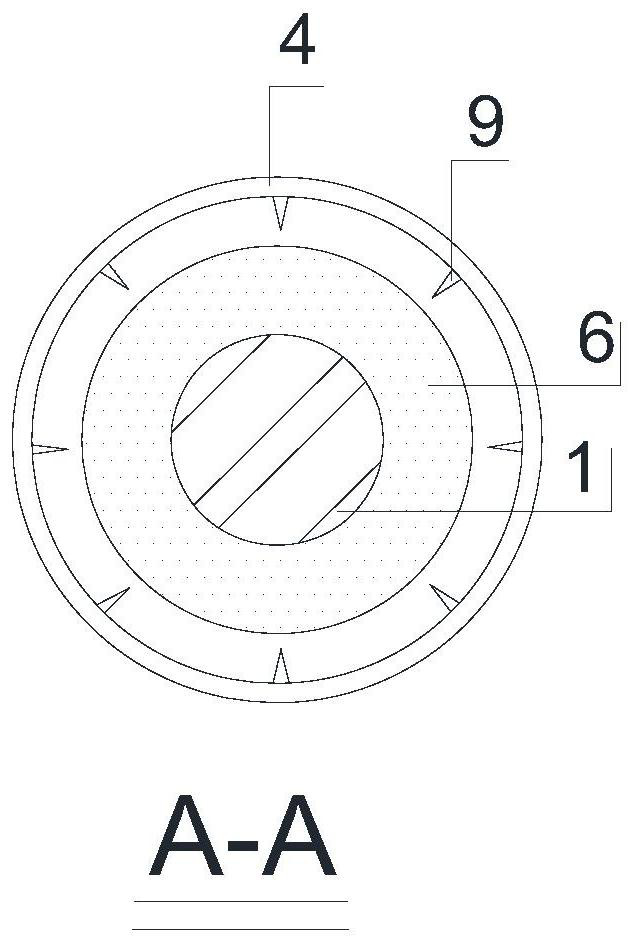 Prefabricated on-site bending and forming connection device, frp tendon bending and forming method and frp tendon