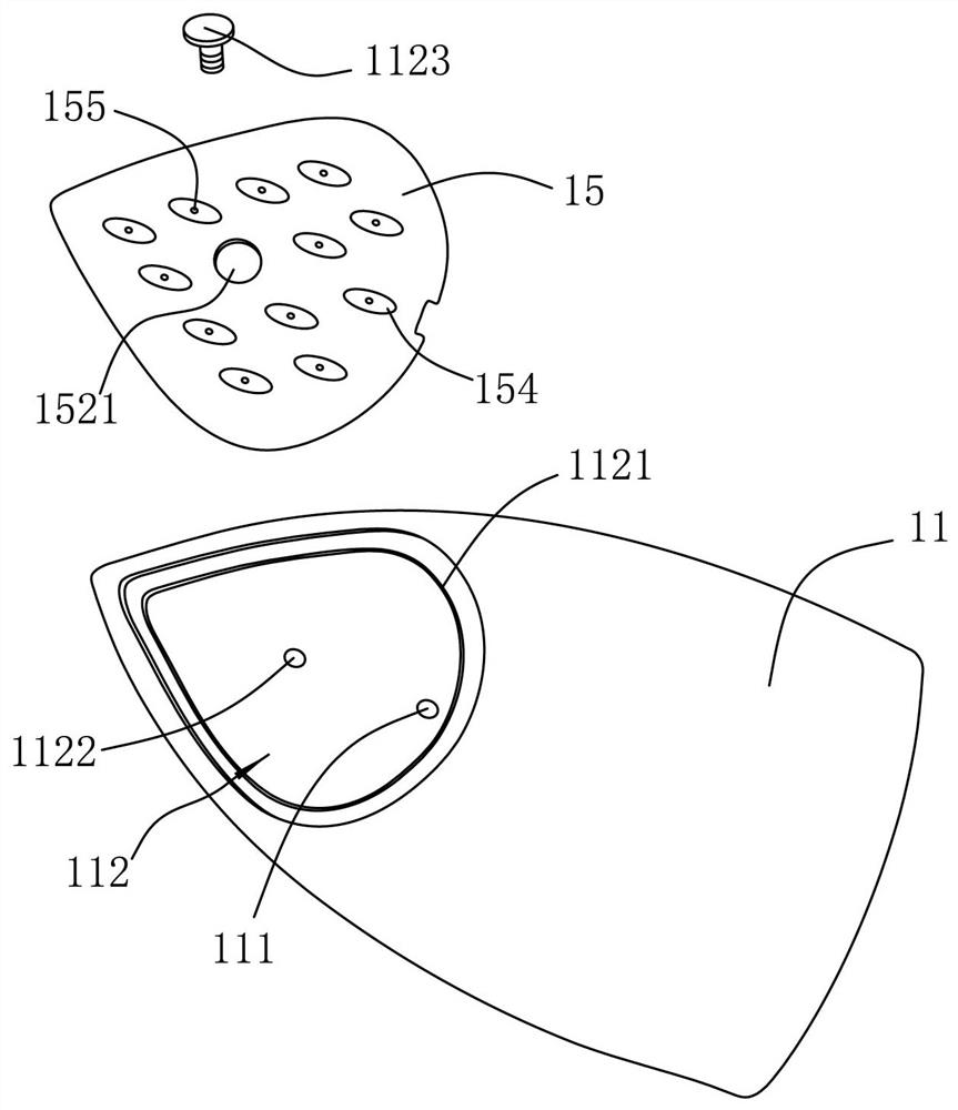 Two-piece steam iron