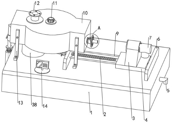 Waste liquid treatment device used after steel slag treatment