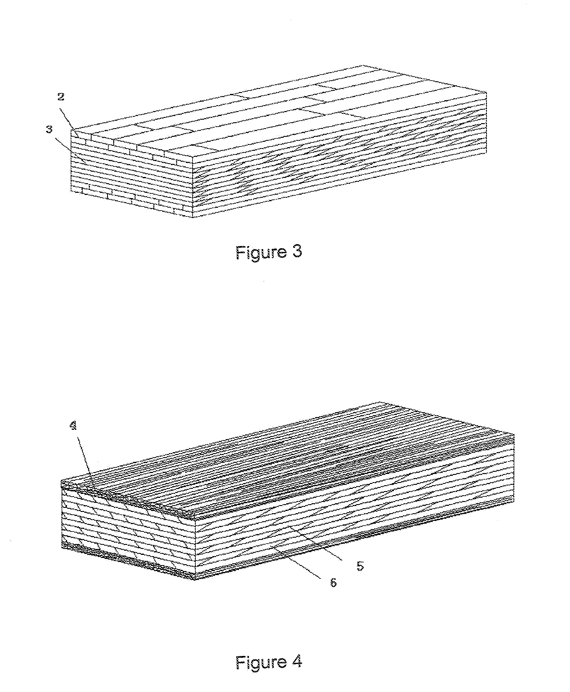 Ultra thick bamboo-wood composite panel, ultra thick solid wood composite panel and manufacturing methods thereof