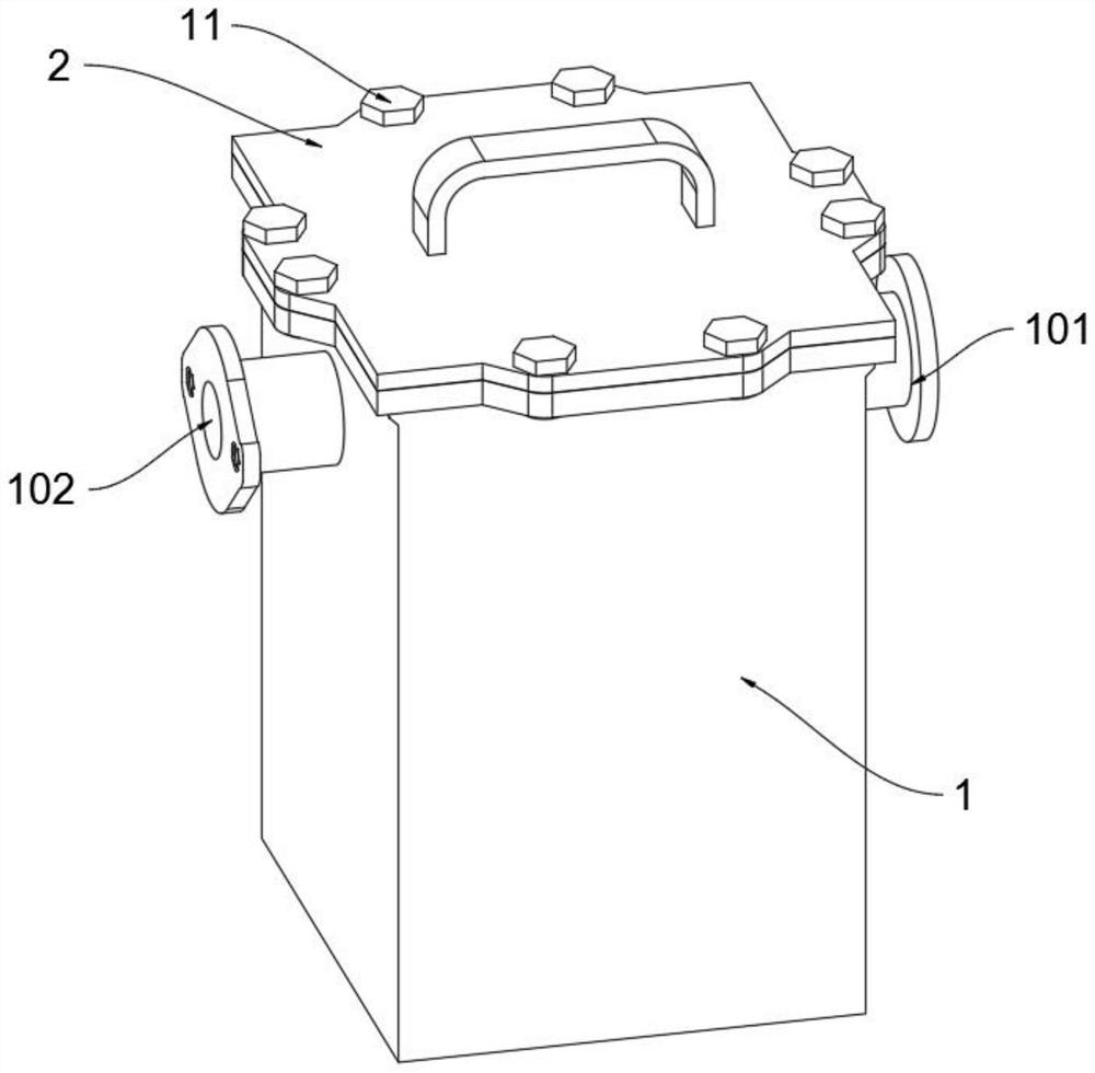 Lubricating oil filtering and collecting method