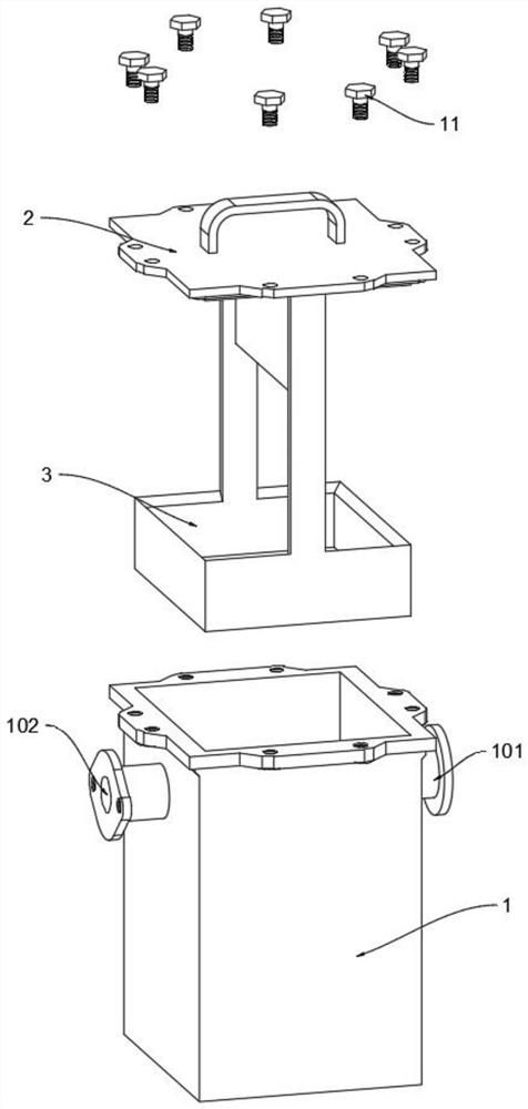 Lubricating oil filtering and collecting method