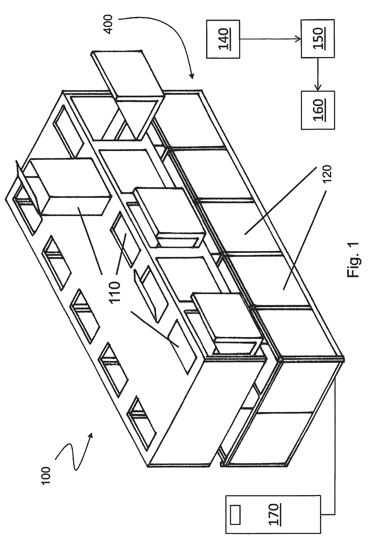 Dynamic movable integrated system for waste collection