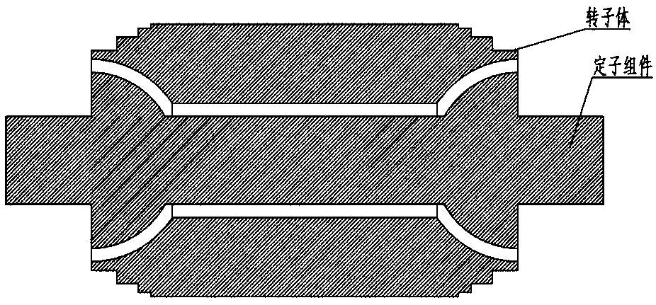 Automatic force application device and method for gap measurement of air-floating rotor gyroscope dynamic pressure motor