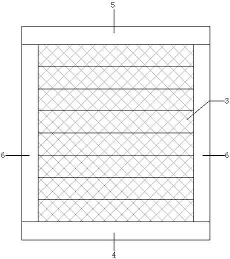 Rabbet treatment method for guaranteeing wood grain fair-faced concrete splicing joint effect