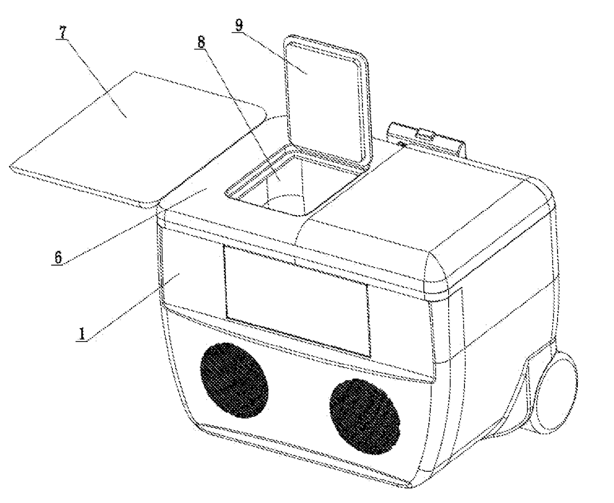 Multifunctional portable sound equipment