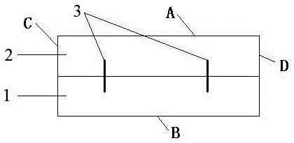 Interlayer shearing rigidity testing method for pavement layer and bridge deck slab of cement concrete bridge deck