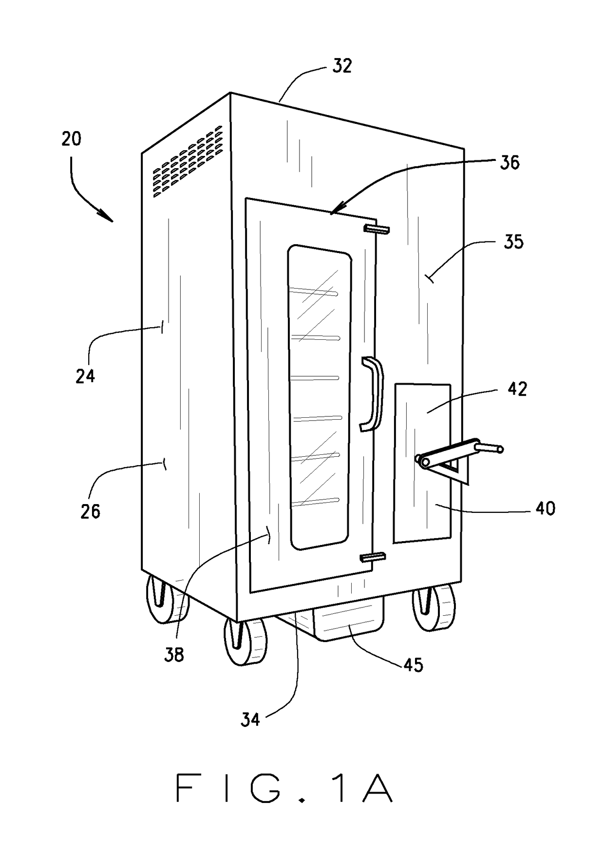 Smoker oven with improved air flow