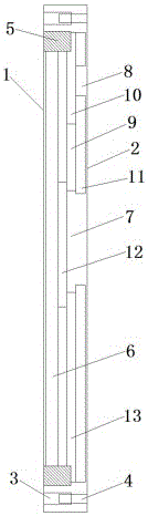 Nine-link detection card for beta-incitant