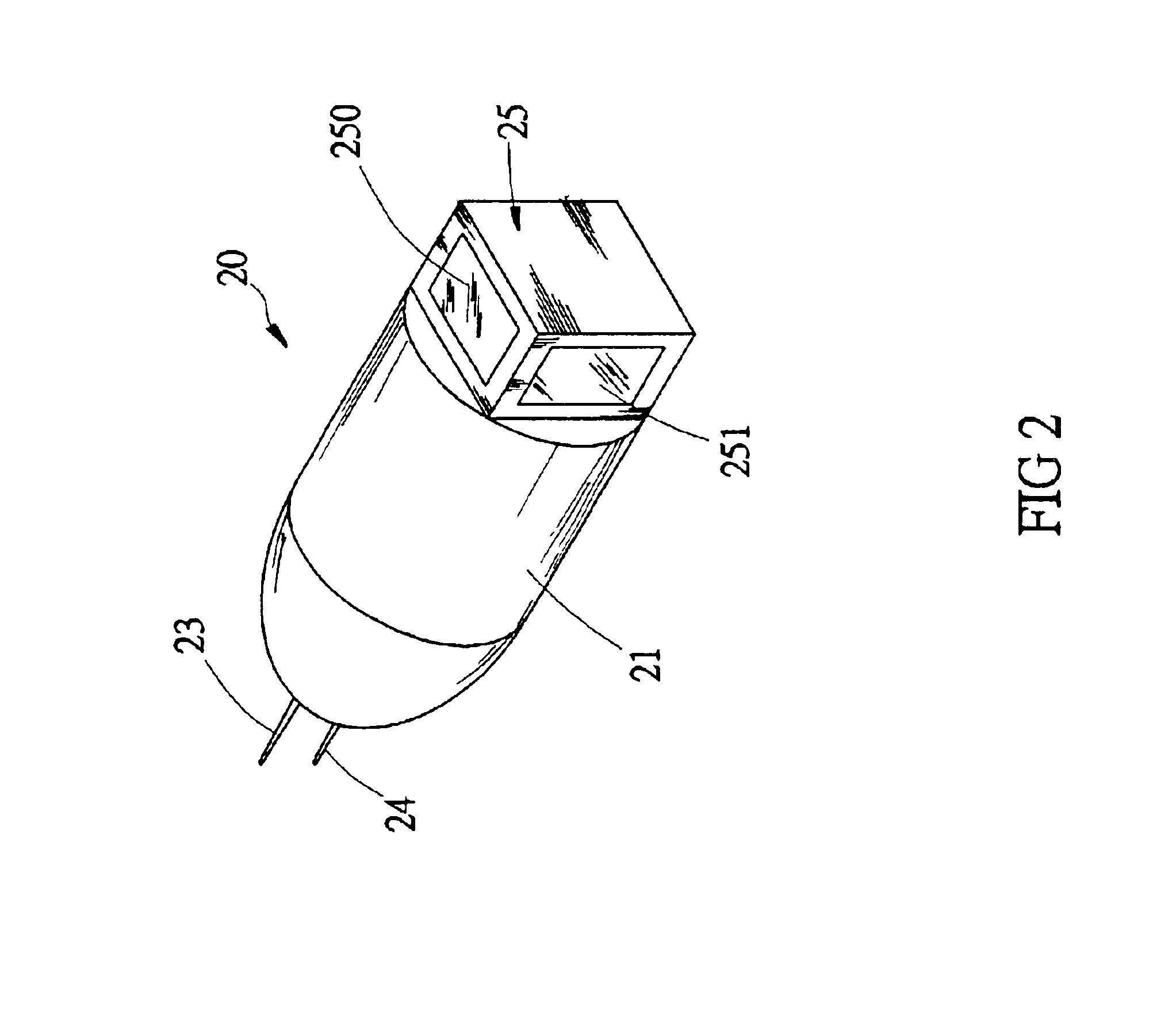 Electric shock gun and electrode bullet