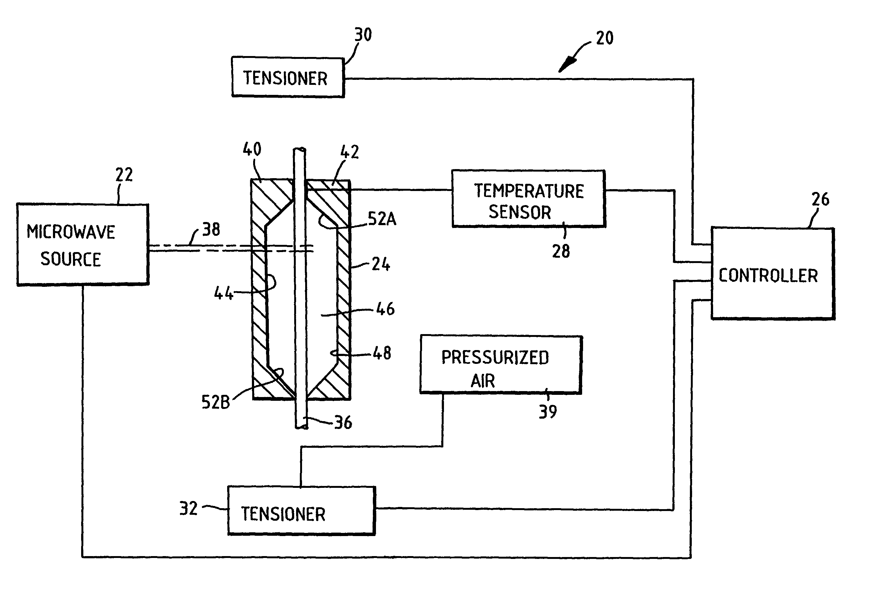 Method of molding balloon catheters employing microwave energy