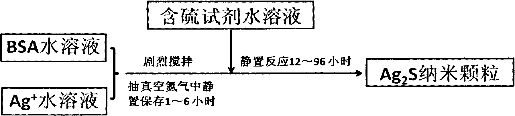 Preparation method of silver sulfide nano particle