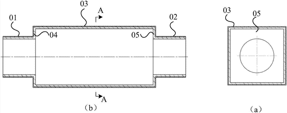 Expansive type silencer and fresh air system