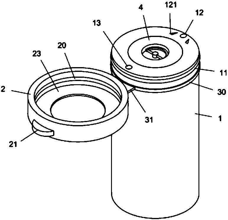 Drug storage drug bottle