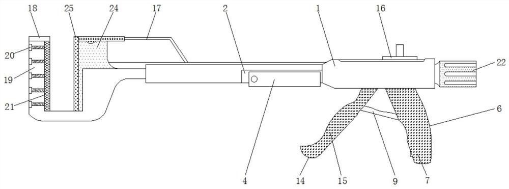 Handheld linear cutting anastomat and assembly thereof