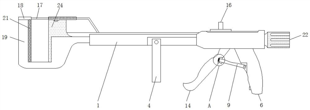 Handheld linear cutting anastomat and assembly thereof