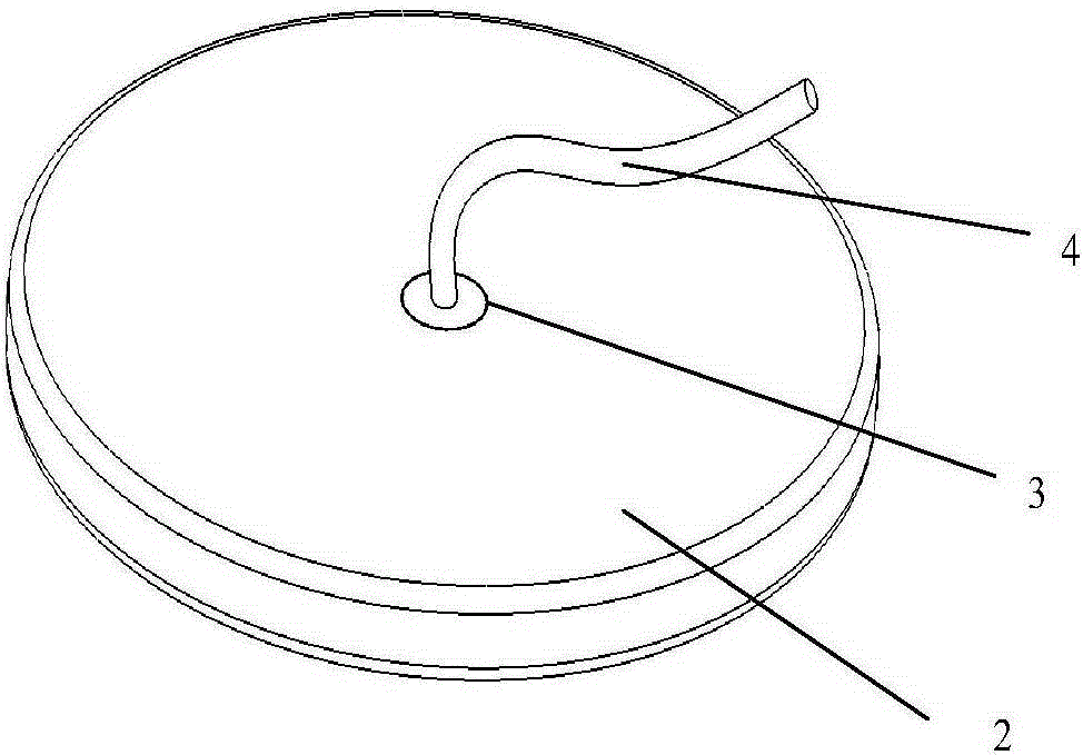 A biomedical electrode with a surface microstructure array and its manufacturing method