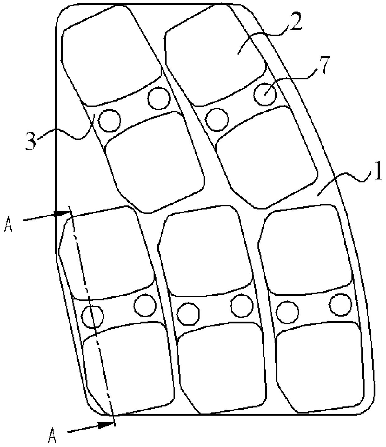 Novel high-speed brake block