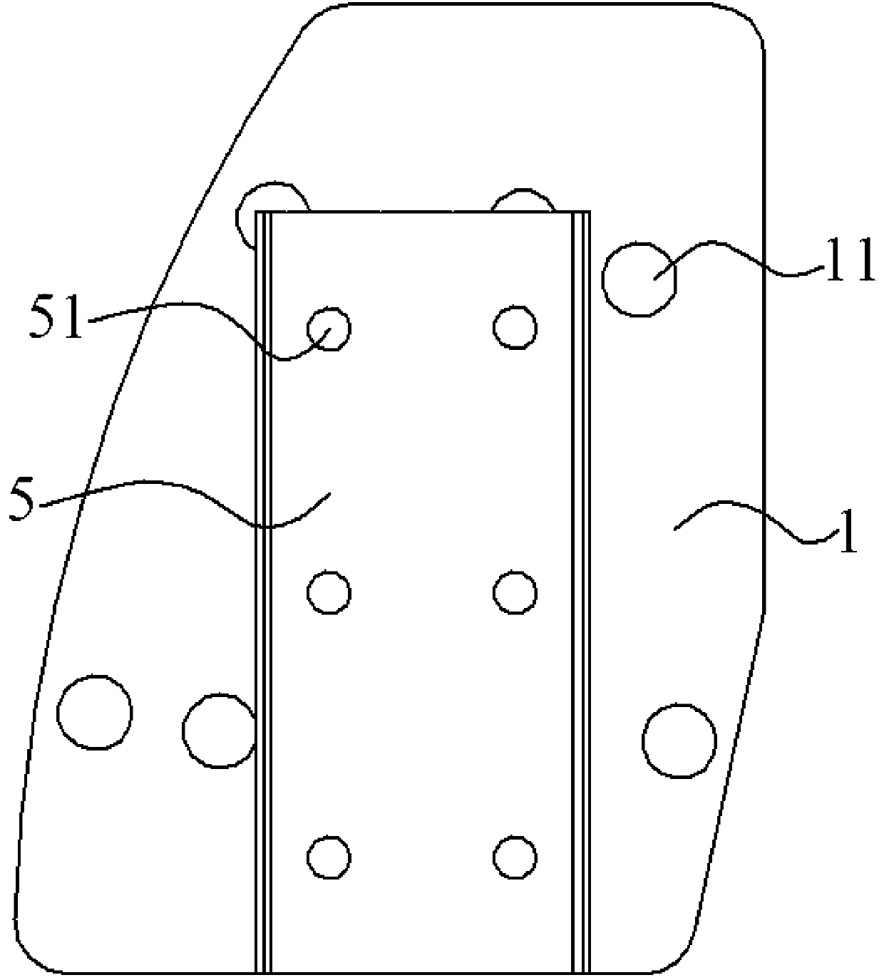 Novel high-speed brake block