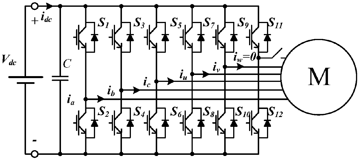 Motor fault-tolerant control method and device