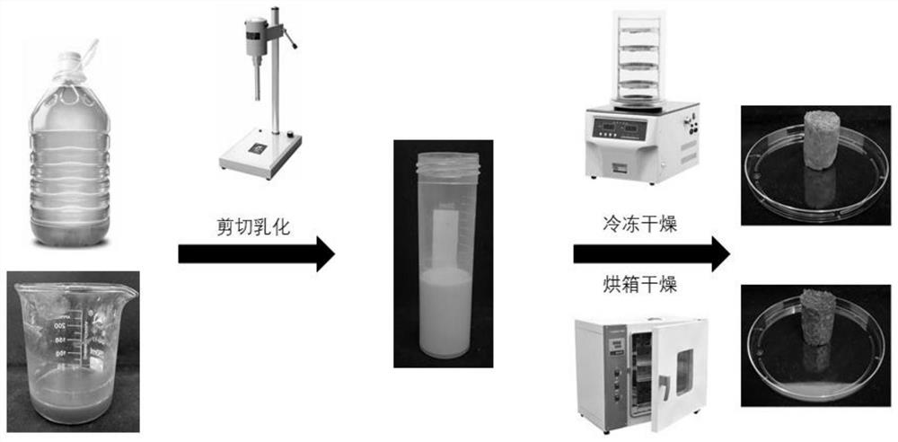 A kind of rice bran protein oil gel and its preparation method and application