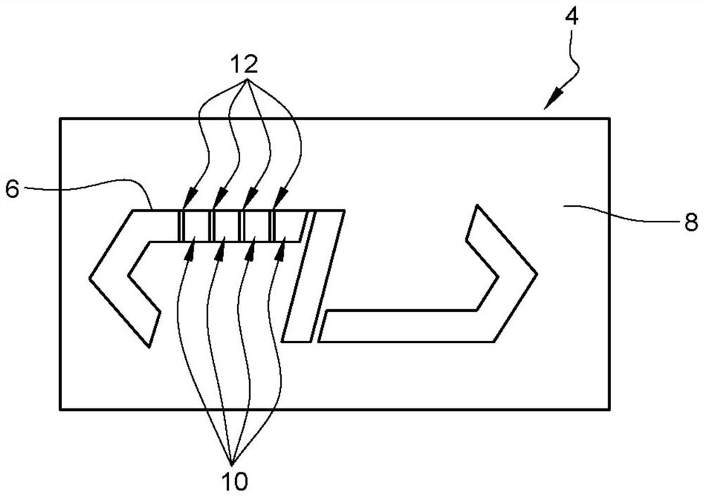 Radome for motor vehicle comprising a decorative pattern