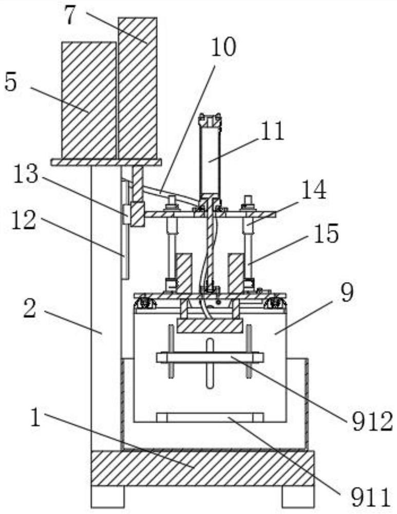 Airtight detection device and working method for a canister