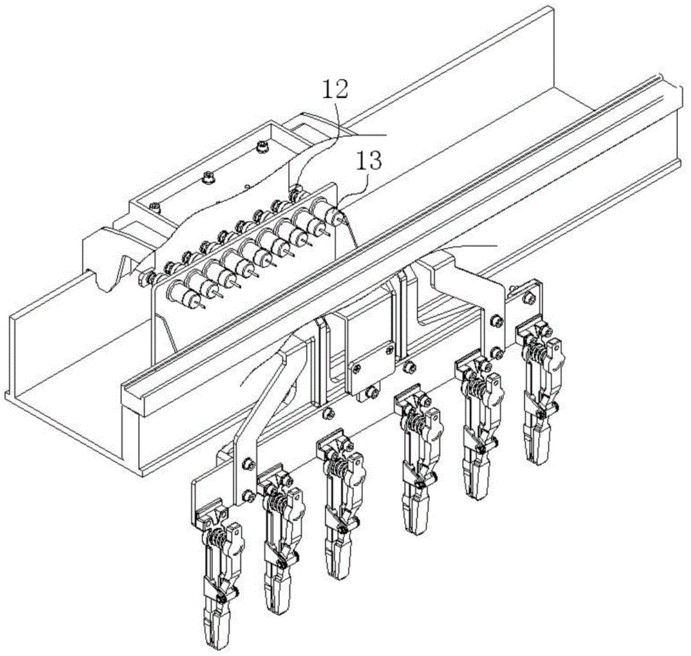 On-line identification method for plating clamps