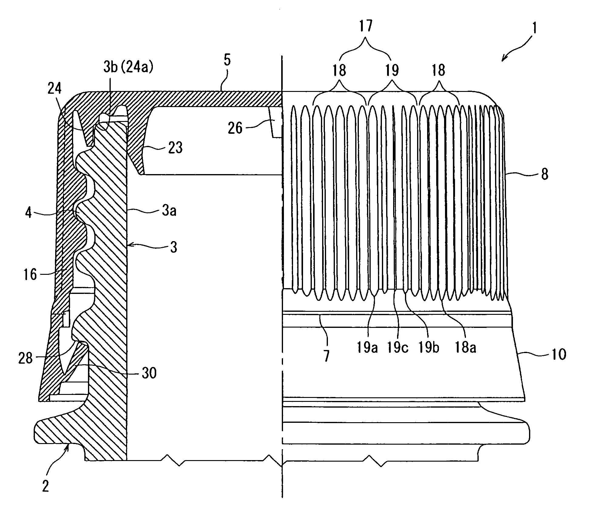 Container cap