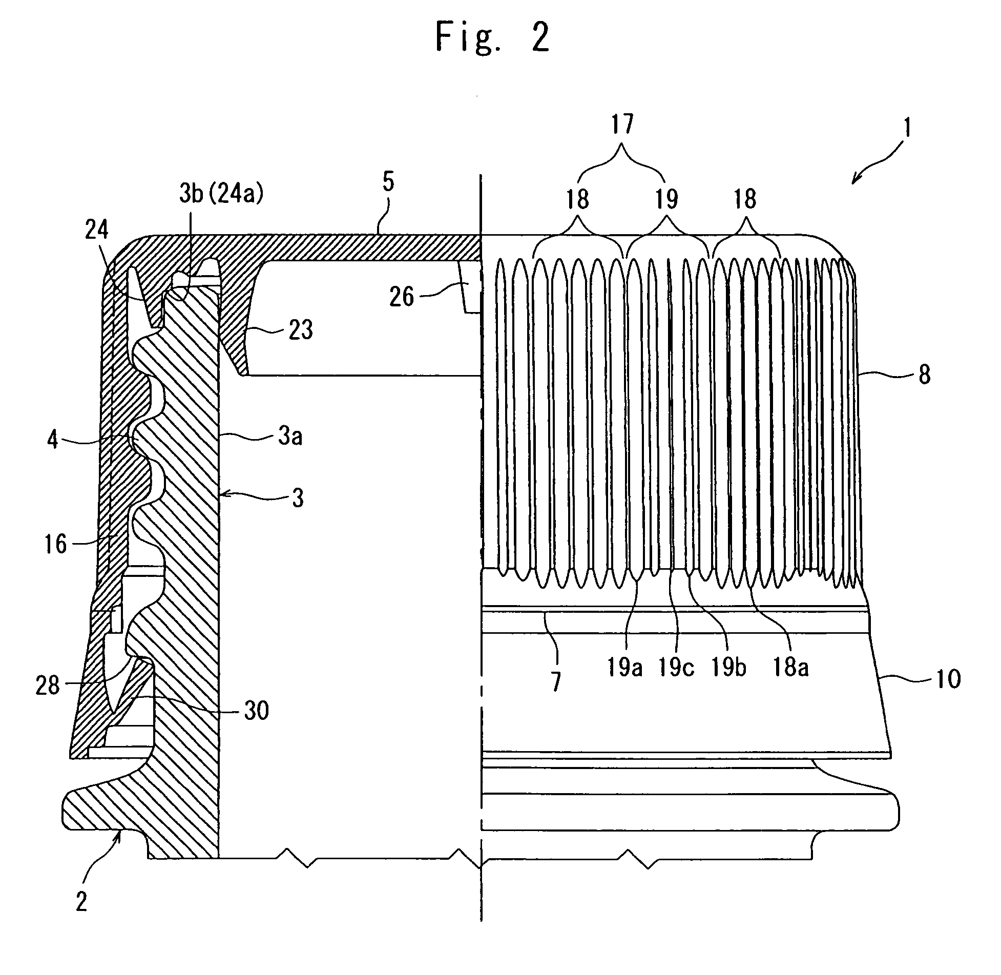 Container cap