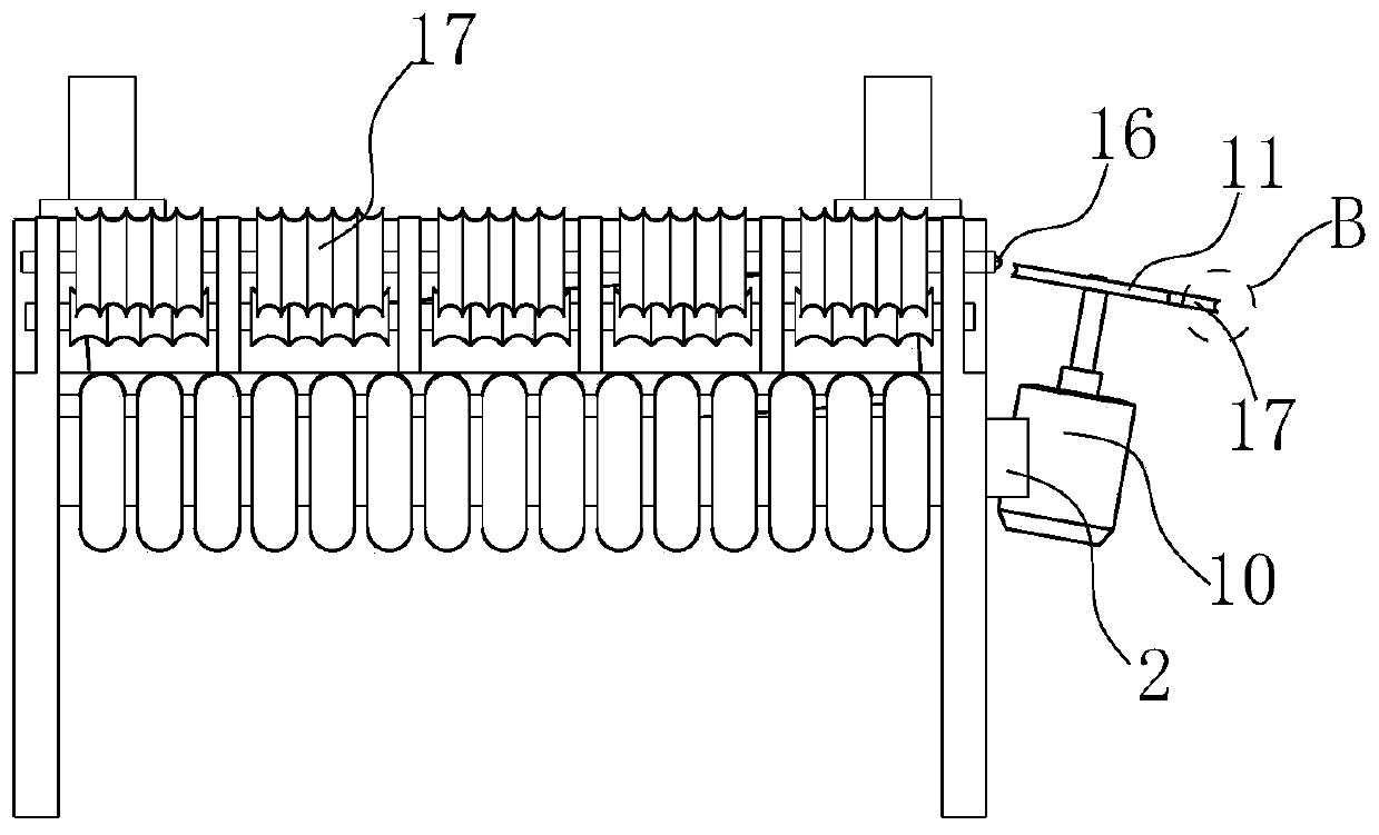 Evenly-spreading and slicing integrated equipment for cassia twigs and method