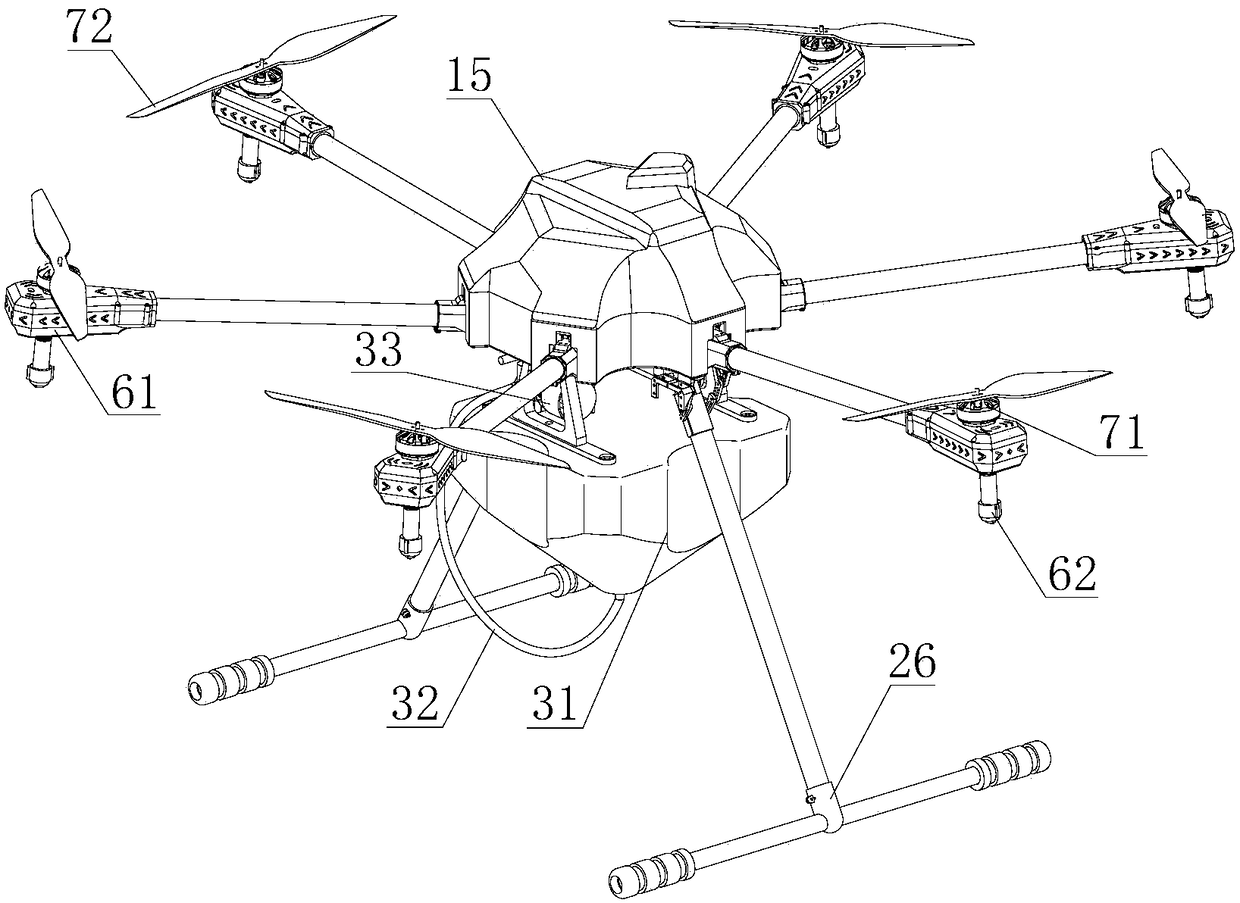 Unmanned plane for plant protection