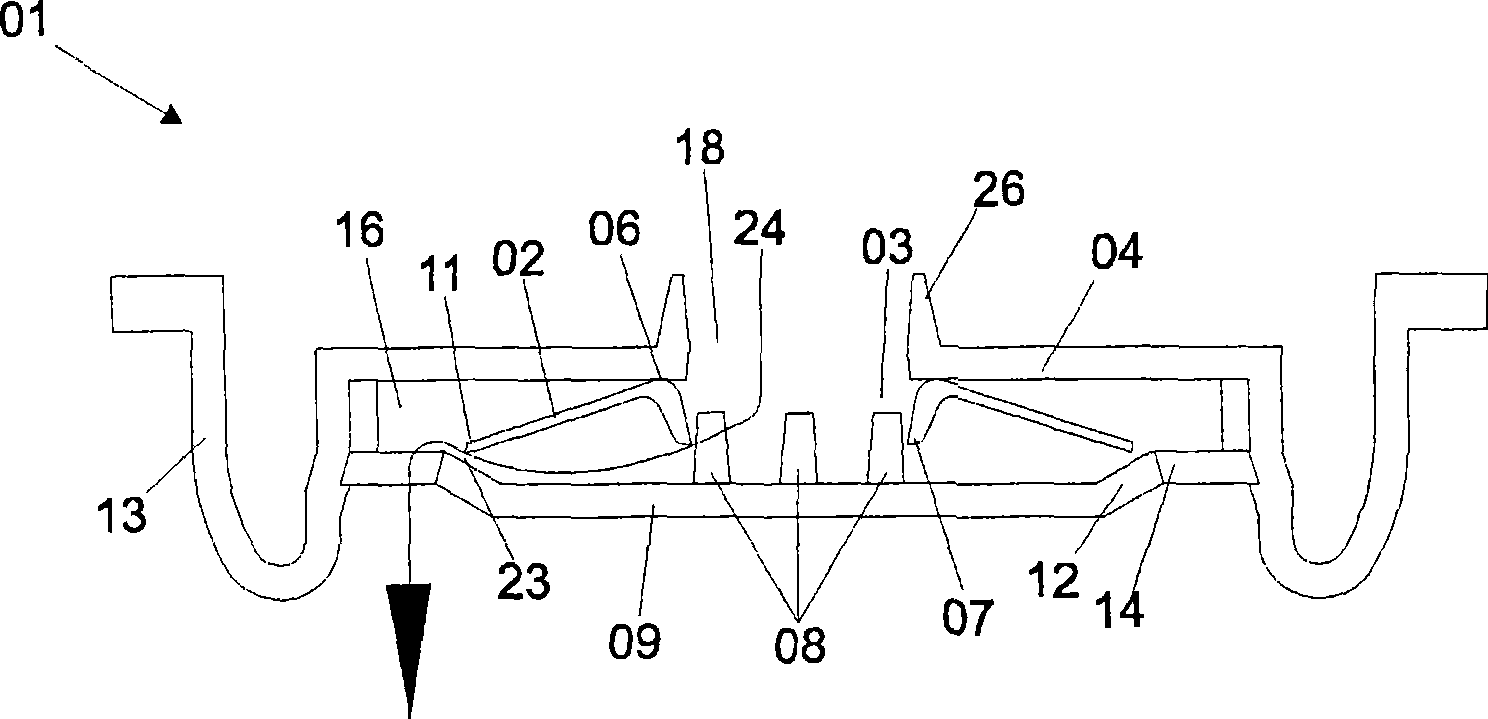 Self-locking valve with valve cap