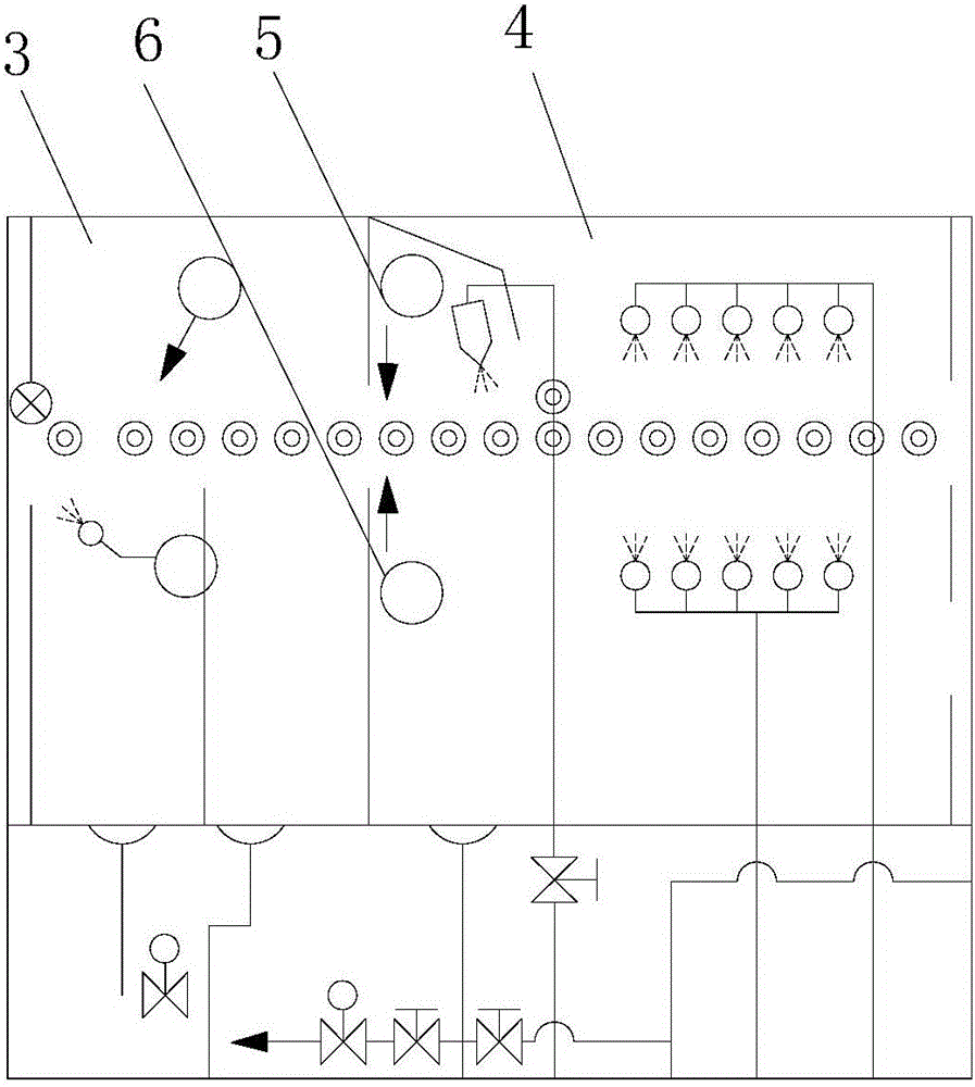 Cleaning system for wet etching