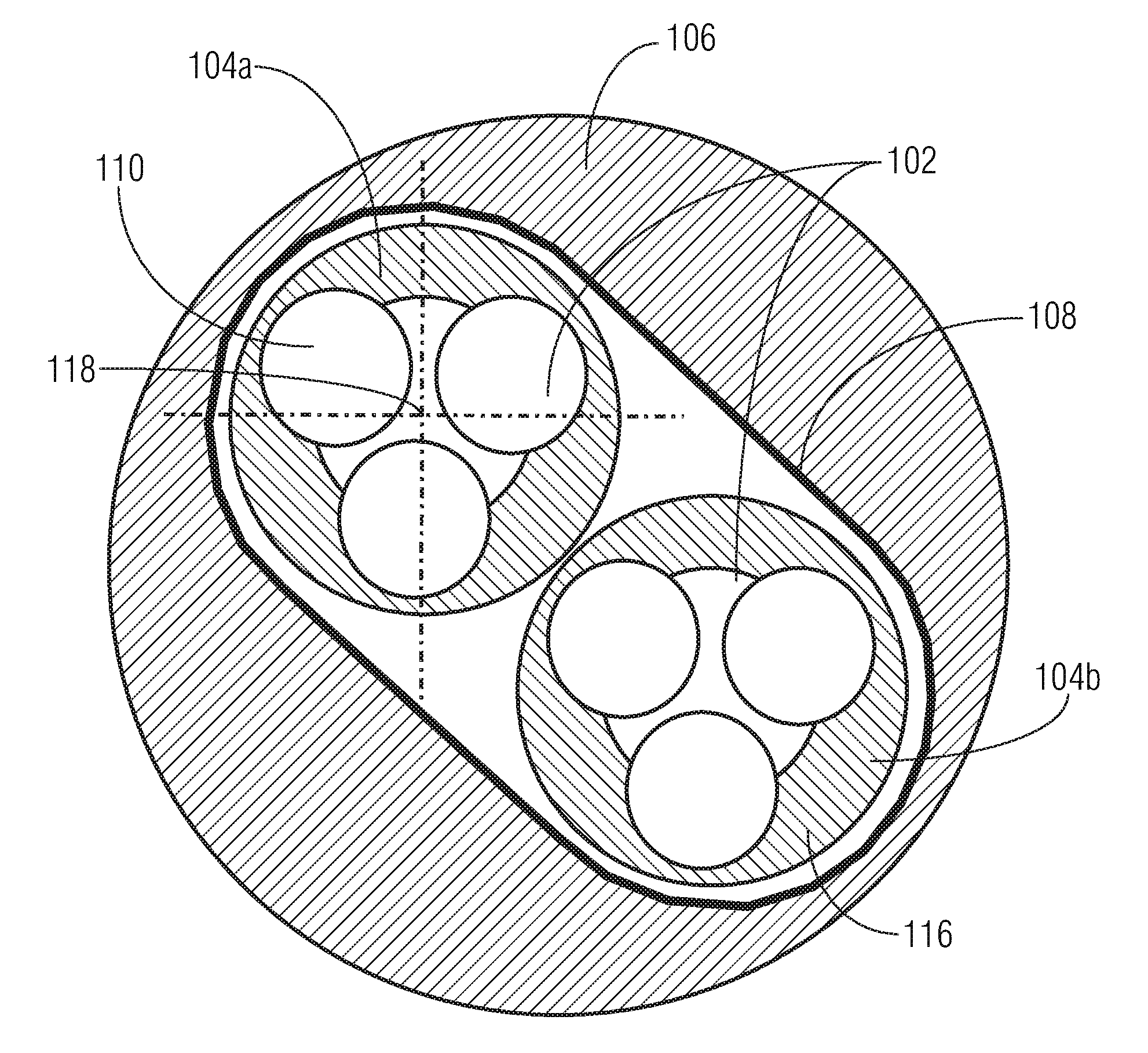 High-speed data cable