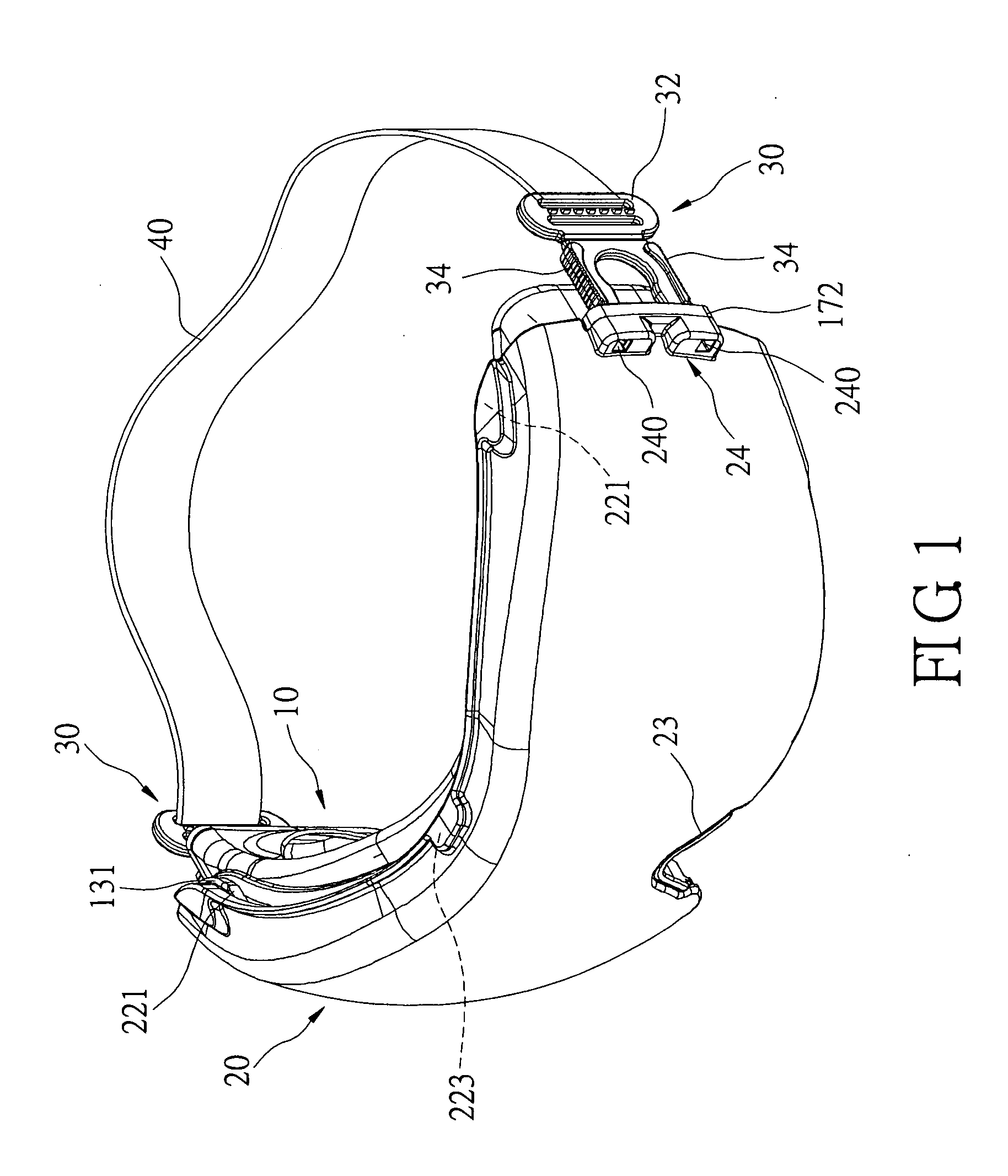 Goggles structure