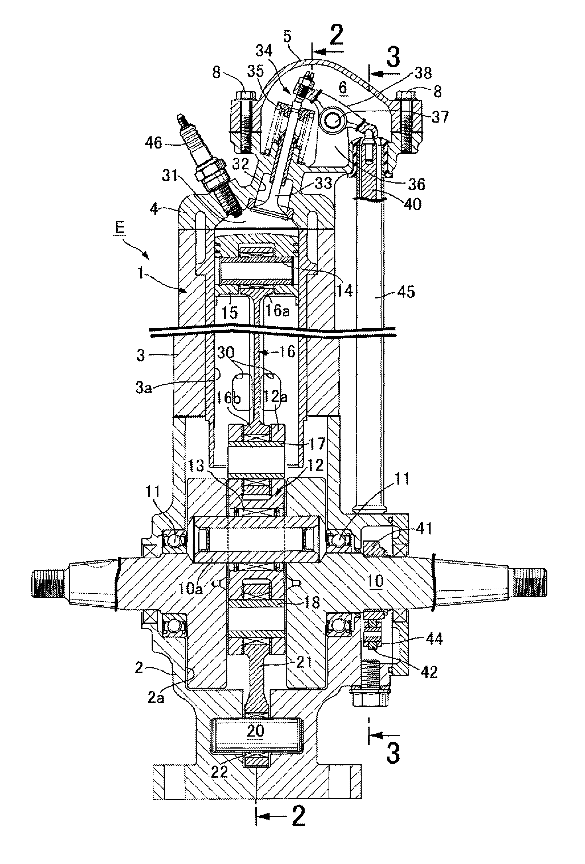 Premixed compression self-ignition engine