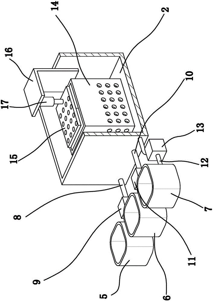 Processing method and processing device of novel high-efficiency polycrystalline four-resistance gate cell sheet