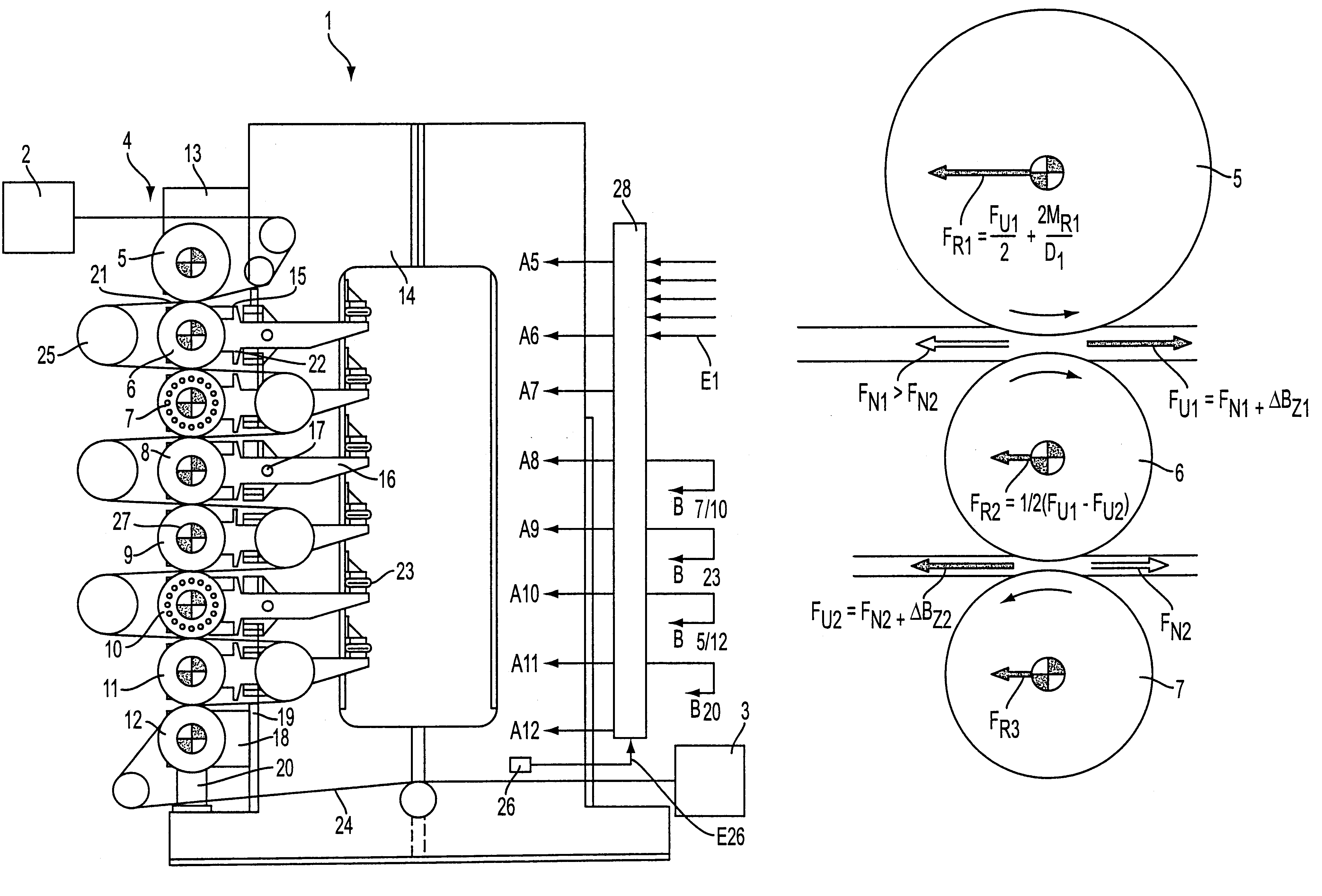 Calender roll system