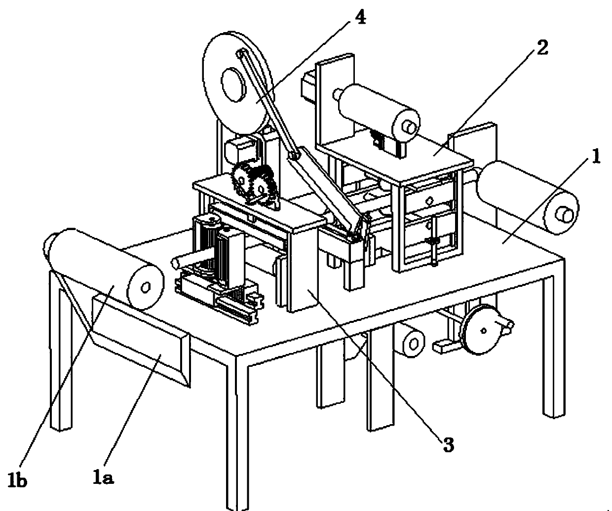 Automatic stripping and recycling device for waste cable