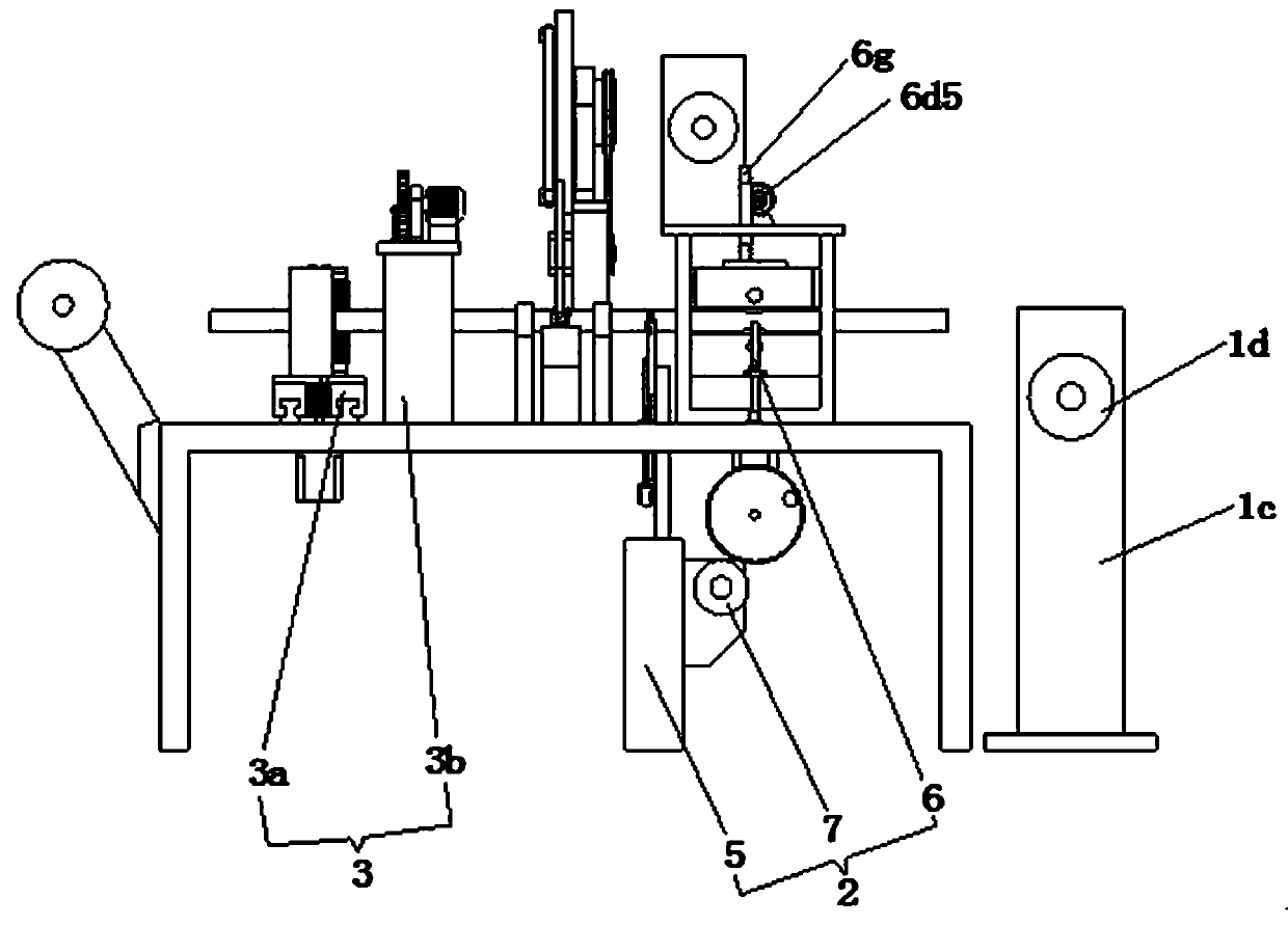 Automatic stripping and recycling device for waste cable