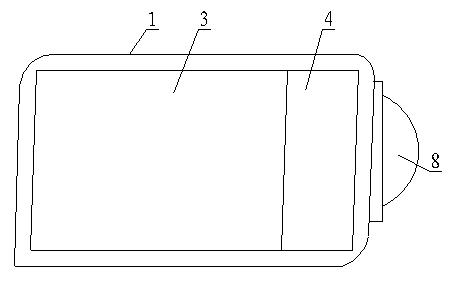 Motorcycle turn detection method and warning method thereof