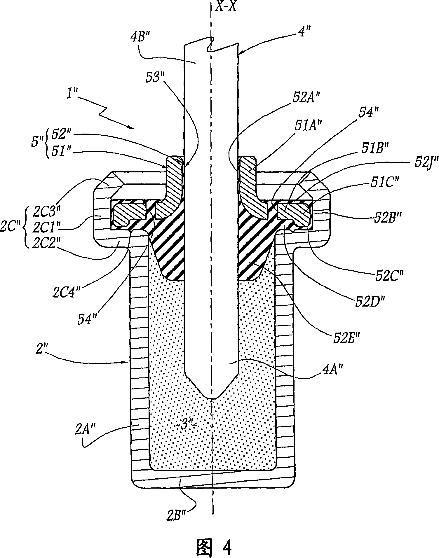 Thermostatic element, in particular, for a cooling circuit and a method for the production thereof