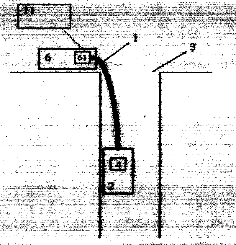 Method and device for determining depth of instrument in well