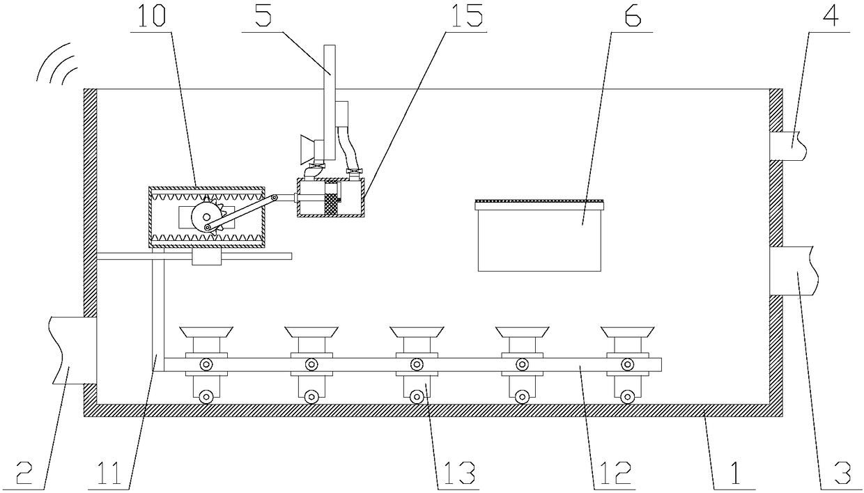 Oil-water separating equipment for recycling treatment of organic wastes