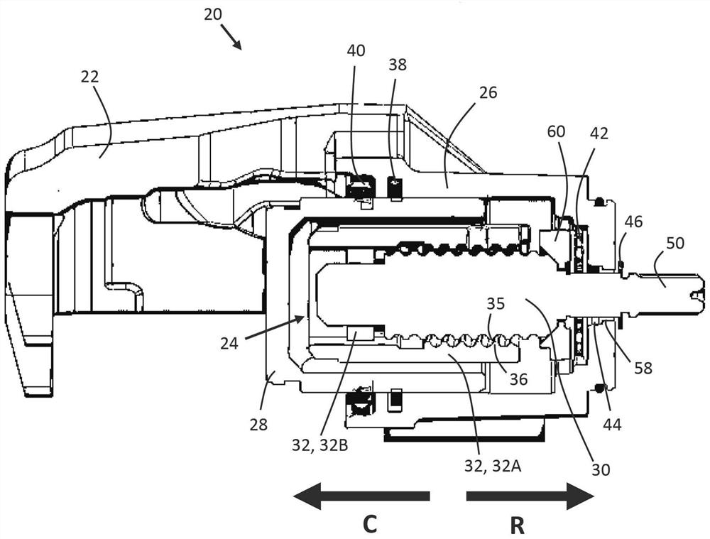 Self-lock high-efficient rotary to linear mechanism