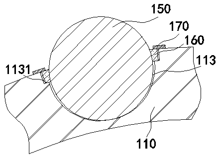 An auxiliary device for cable penetration