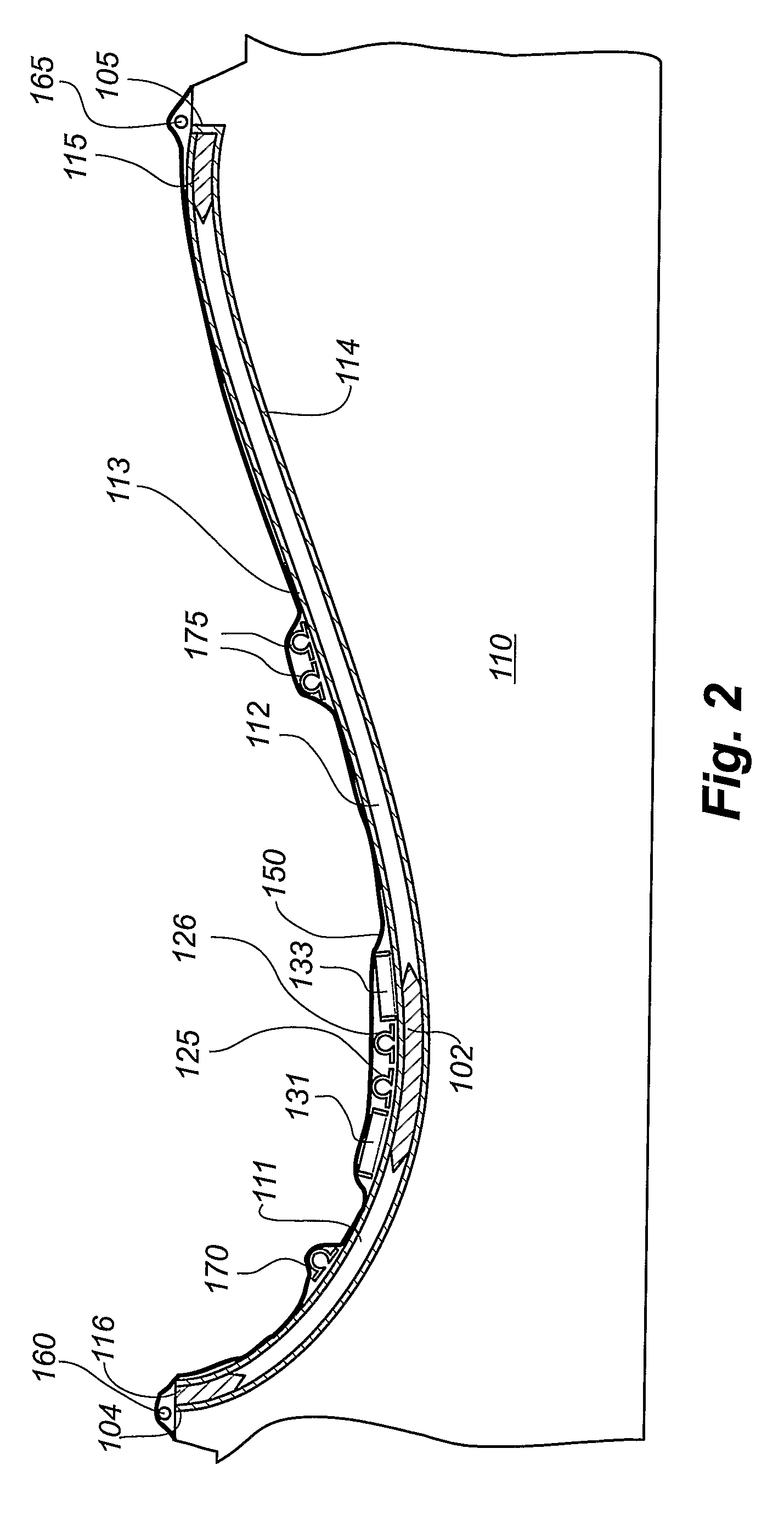 Method of using a formable core block for a resin impregnation process