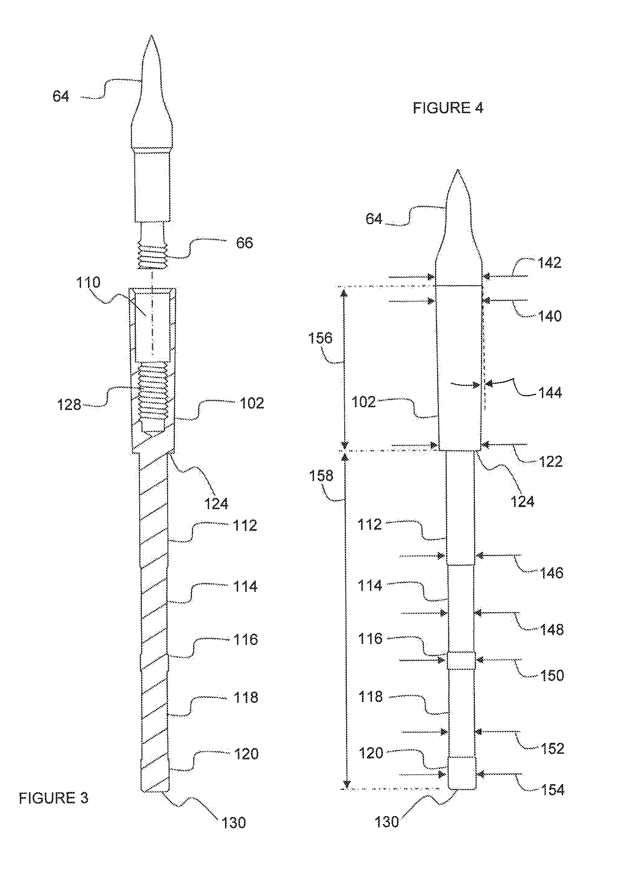 Deep penetration arrow insert