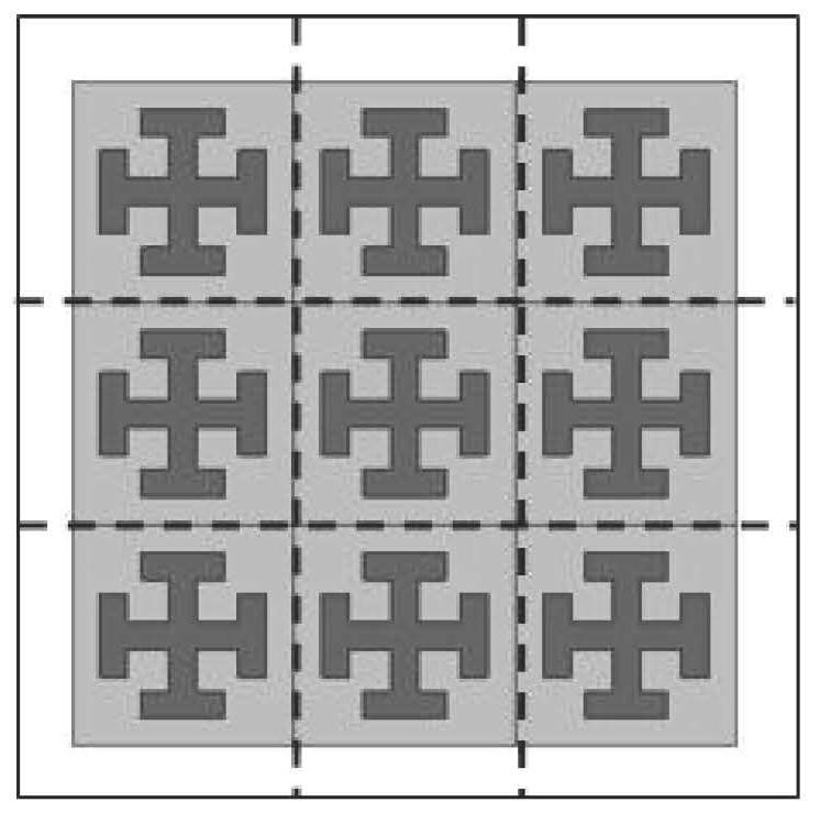 Electromagnetic simulation method based on compression type finite element tearing butt joint method